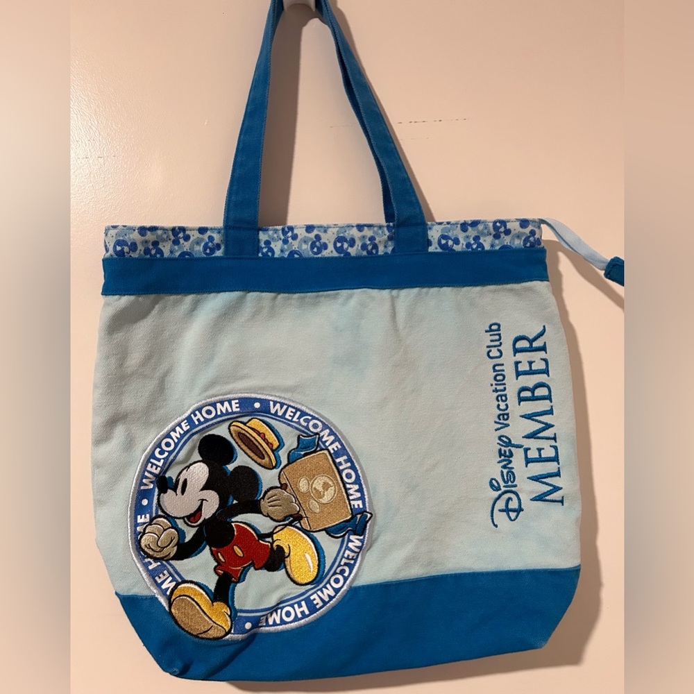 Disney Vacation Club Member Canvas Tote Bag